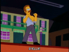 Leaning Season 4 GIF by The Simpsons
