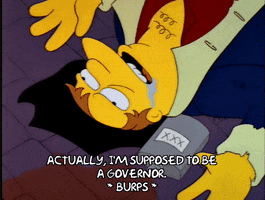 Drunk Season 4 GIF by The Simpsons