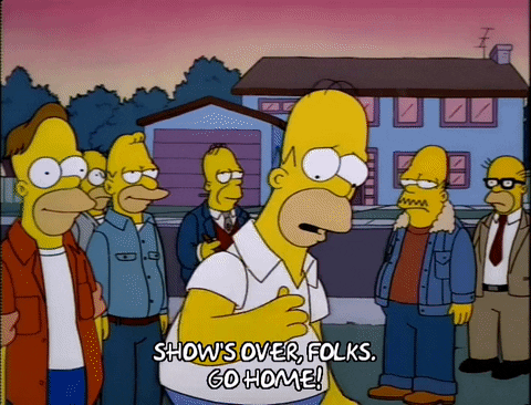 Homer Simpson Shows Over GIF - Find & Share on GIPHY