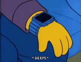 Season 2 Wristwatch GIF by The Simpsons