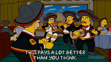 Season 18 Band GIF by The Simpsons