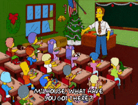 Bart Simpson Estudar GIF