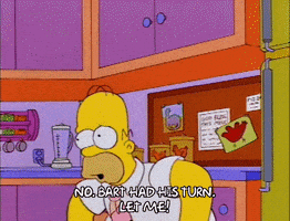 scared homer simpson GIF
