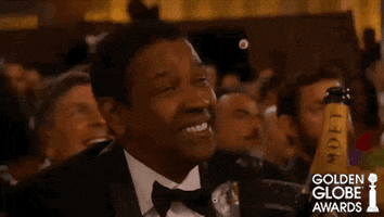 Shocked Denzel Washington GIF by Golden Globes