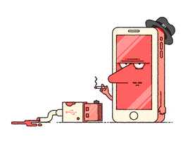 2d iphone GIF by Tony Babel
