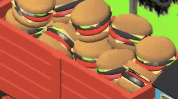 Food Burgers GIF by Burger Records
