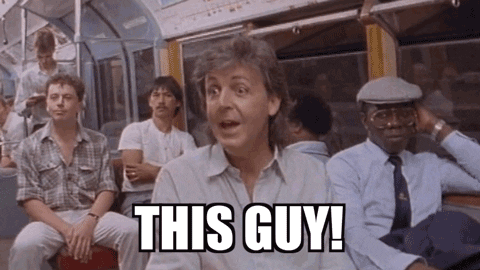this guy GIF by Paul McCartney