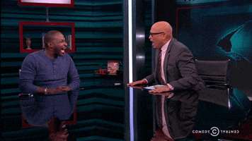 screaming larry wilmore GIF by Comedy Central