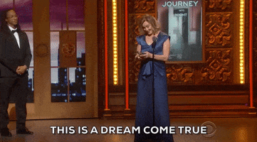 jessica lange this is a dream come true GIF by Tony Awards