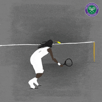 Dustin Brown Illustration GIF by Wimbledon