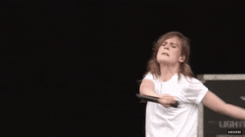 Christine And The Queens Dab GIF by GOV BALL NYC