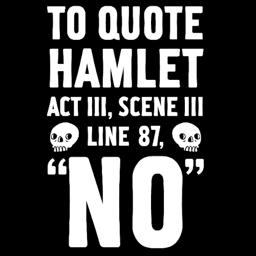 Hamlet meme gif