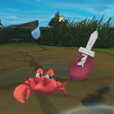 angry crab GIF by League of Legends