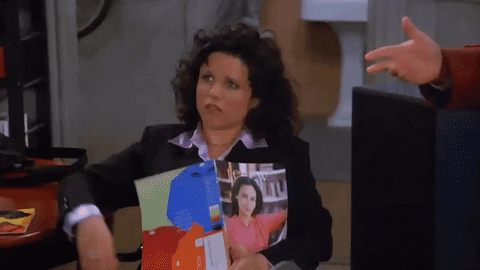elaine benes yes GIF by CraveTV