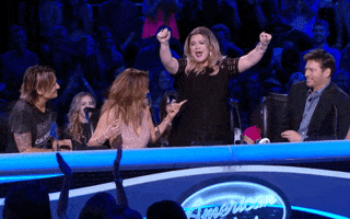 celebrate kelly clarkson GIF by American Idol