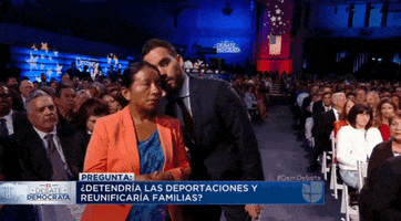 immigration whispering GIF by Univision Noticias