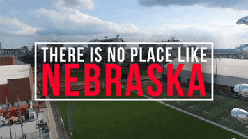 There Is No Place Like Nebraska GIF by Huskers