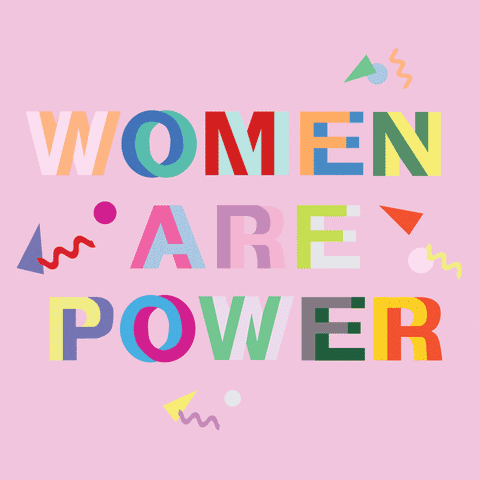 women are power feminism GIF by yippywhippy