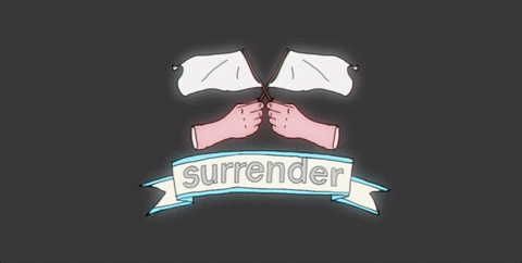 White Flag Surrender GIF by Cash Cash - Find & Share on GIPHY
