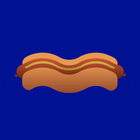 Hot Dog Animation GIF by Maximillian Piras