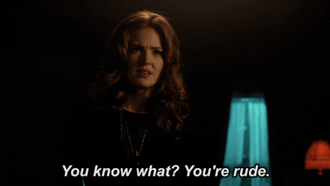 Youre Rude Fox Tv GIF by Gotham - Find & Share on GIPHY
