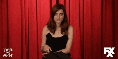 not bad aya cash GIF by You're The Worst 