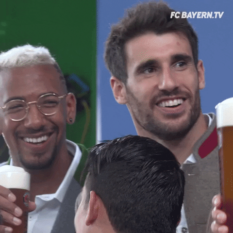 jerome boateng bier GIF by FC Bayern Munich