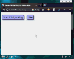 Clickjacking GIF