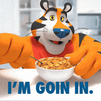 Dig In Tony The Tiger GIF by Frosted Flakes