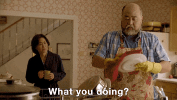 What Are You Doing Birthday GIF by Kim's Convenience