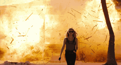 Walking Away Explosion GIFs - Get the best GIF on GIPHY
