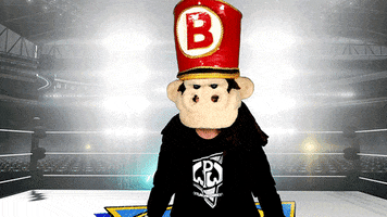 bubba the monkey screw you GIF by Wrestling Pro Wrestling
