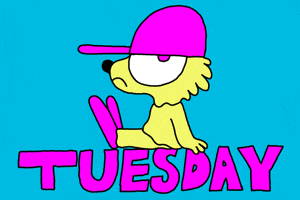 Happy Tuesday GIF by GIPHY Studios Originals