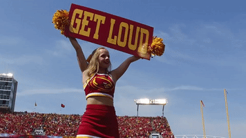 Get Loud Cheer GIF by CyclonesTV