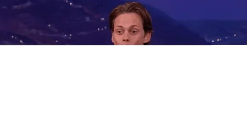 bill skarsgard evil laugh GIF by Team Coco