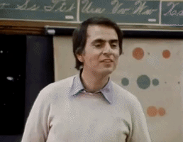 Carl Sagan Compliment GIF