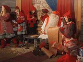 everwhatproductions christmas friends work together GIF