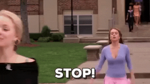 Mean Girls Stop GIF - Find & Share on GIPHY
