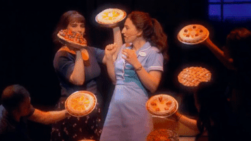 waitressmusical baking pie pies waitress the musical GIF