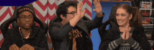 high five harry potter GIF by Hyper RPG