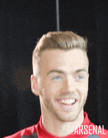 excited calum chambers GIF by Arsenal