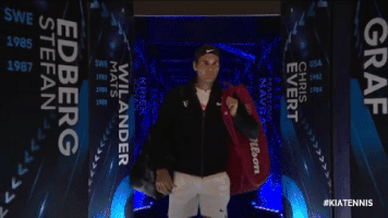 tennis strut GIF by Australian Open