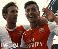 cant hear you premier league GIF by Arsenal