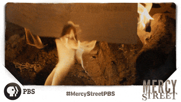 over it burn GIF by Mercy Street PBS