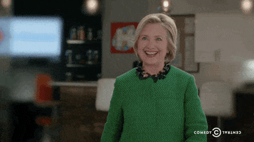 winking wink GIF by Hillary Clinton