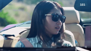 Park Shin Hye Sunglasses GIF