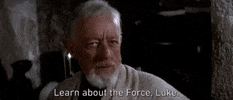 episode 4 learn about the force GIF by Star Wars