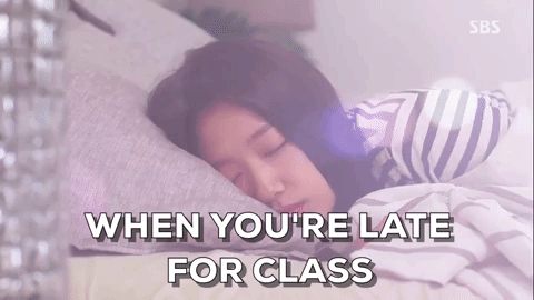 Negative Filipino Traits That Will Keep Us Poor - girl waking up late