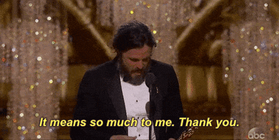 it means so much to me thank you oscars 2017 GIF by The Academy Awards