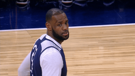 I gotchu lebron james GIF by NBA